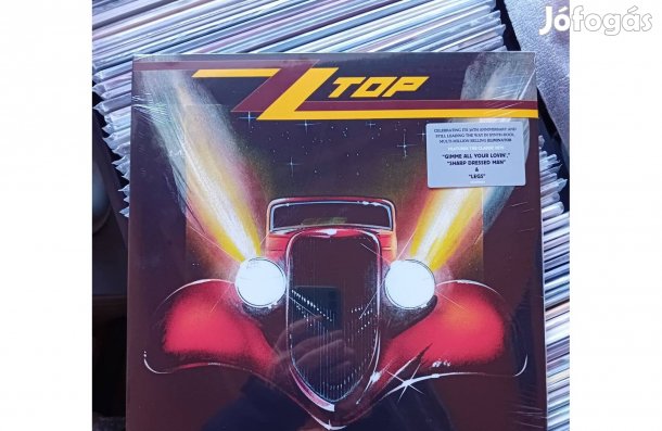 ZZ Top - Eliminator Bakelit Lemez LP Bontatlan