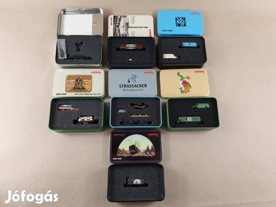 Z 1:220 Marklin Tehervagon - Vagon Sorozat Egyben