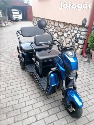 Z-Tech 379 km futott elektromos tricikli.