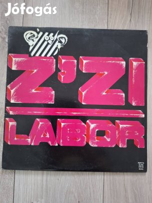 Z'Zi Labor bakelit lemez 