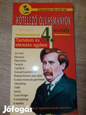 Zabolyákné Horváth Ida : Kötelező olvasmányok röviden 4. osztály 