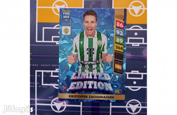 Zachariassen (Ferencváros) Fifa 365 2025 Limited kártya