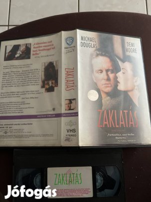 Zaklatás vhs nagytok thriller