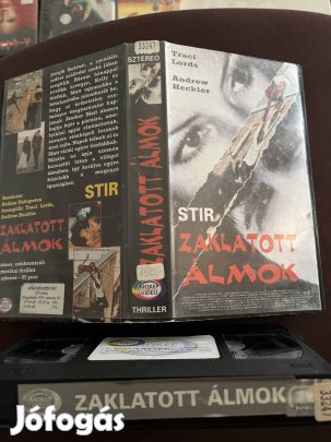 Zaklatott álmok thriller vhs kistok 