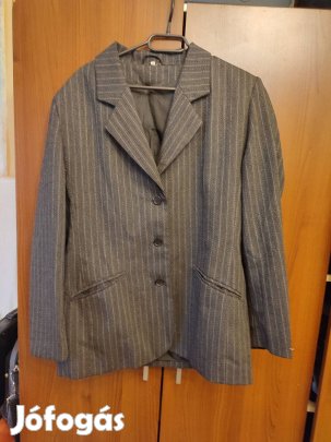 Zakó, szürke csíkos, 40-es, csak személyesen átvehető Budapesten!