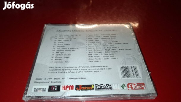 Zalatnay Sarolta Magadat vállalni kell Cd 2009 Új