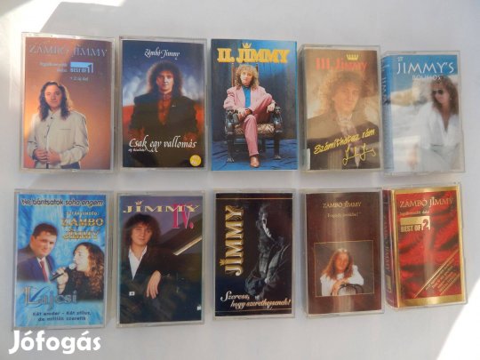 Zámbó Jimmy Gyűjteményi Műsoros Kazetták Eredeti