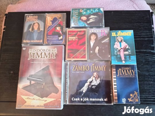 Zámbó Jimmy kazetta dvd cd