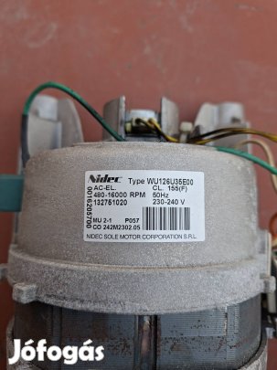Zanussi Zwq35105 mosógép villanymotor (Nidec WU126U35E00) 132751020