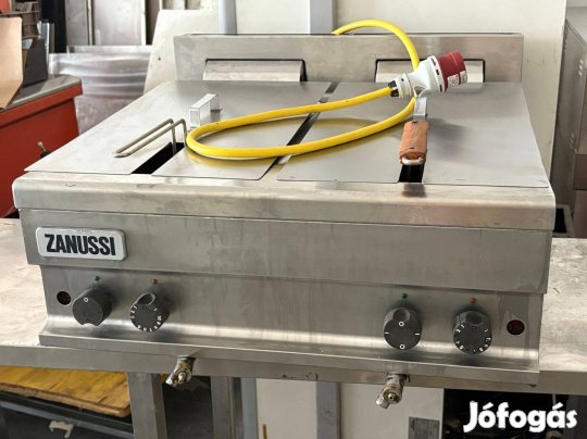 Zanussi ipari 2 medencés (2 x 14 liter) asztali olajsütő / fritőz