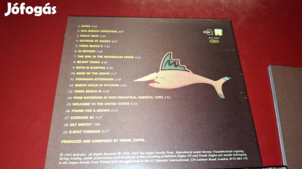 Zappa The yellow shark Ensemble Modern Cd 
