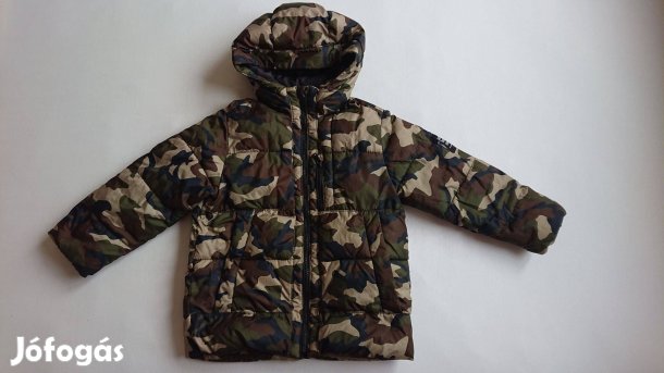Zara 116-os terep mintás, camouflage kisfiú dzseki