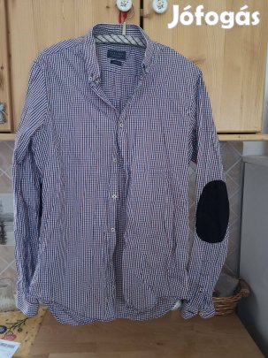 Zara Man Slim Fit színes kockás férfi ing M-es újszerű