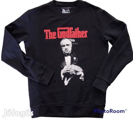 Zara Man - The Godfather - Keresztapa slim L ritka pamut pulóver 