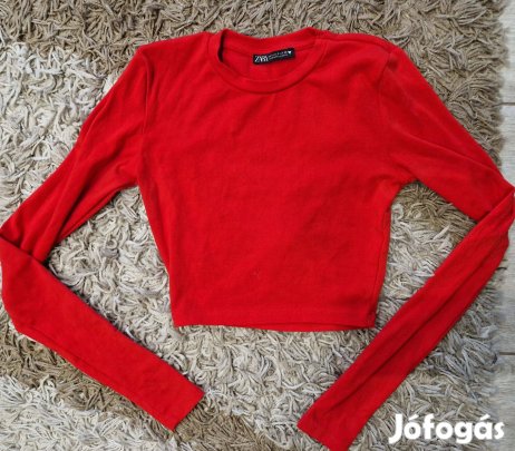 Zara S pamut felső egyszer viselt