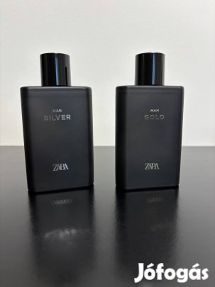 Zara Silver EDT és Gold EDT férfi parfüm szett (2x 90ml)