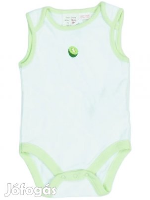 Zara Új (címke nélküli) Fiú Rövid ujjú / ujjatlan body (Méret: 68)