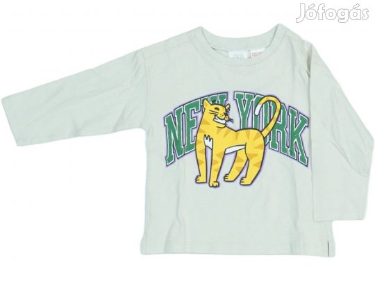 Zara Új (címkés) Fiú Hosszú ujjú felső (Méret: 86)