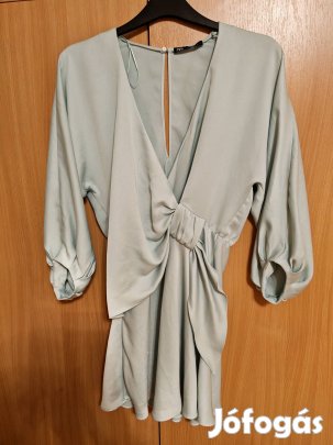 Zara almazöld rövid ruha 