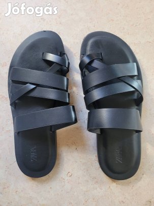 Zara bőrpapucs, 43 as méretben, eladó