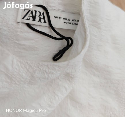 Zara fehér női ruha