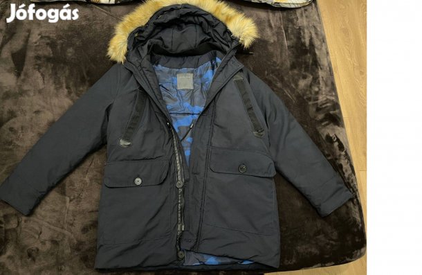 Zara férfi téli kabát L-es