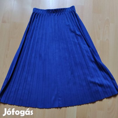 Zara kék rakott szoknya S