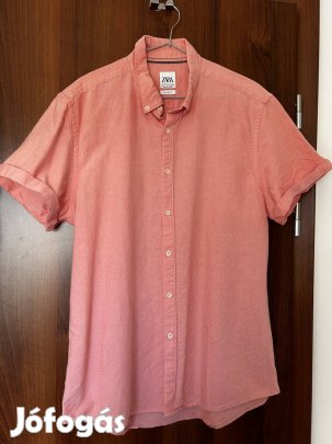 Zara lazac szinu ferfi ing