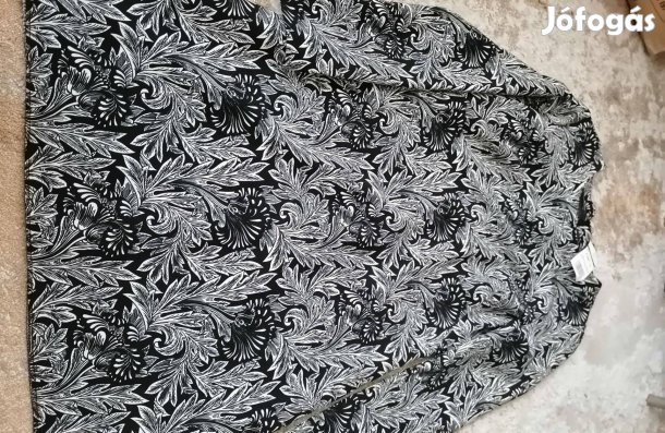 Zara női elegáns fekete-fehér felső M