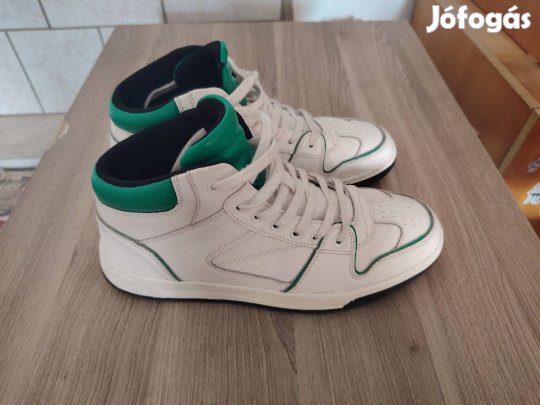 Zara női magasszárú bőr sportcipő 39-es