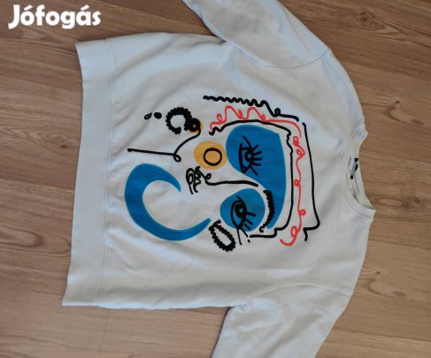 Zara sportos pamut női pulcsi L