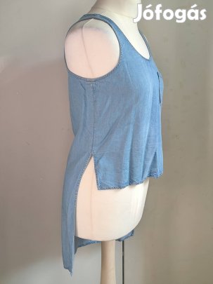 Zara vékony farmer póló 