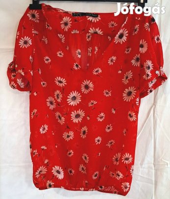 Zara virágos női blúz