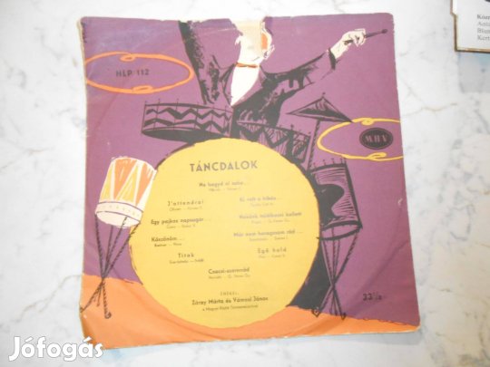 Zárai - Vámosi táncdalok hanglemez eladó
