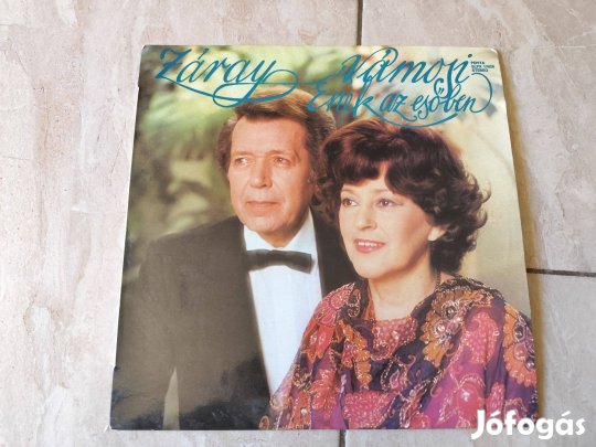 Záray-Vámosi - bakelit hanglemez kiváló állapotban Ex