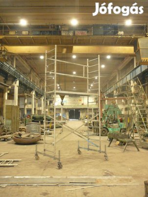 Zarges gurulóállvány, gurulós állvány - 7x2x0,75m