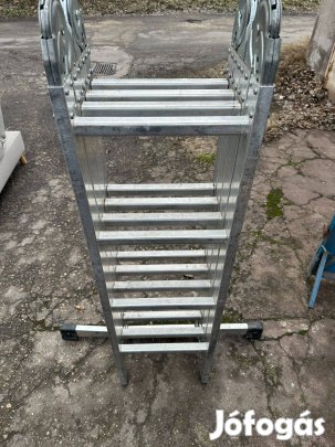 Zarges négyrészes csuklós többcélú létra 4 x 4 fokos | Alumínium