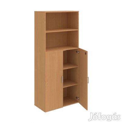 Zárható irodai szekrény Drive DZ5 8004 bükk