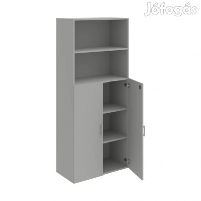 Zárható irodai szekrény Drive DZ5 8004 szürke