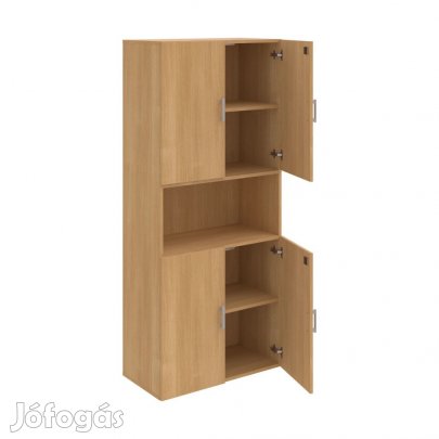 Zárható irodai szekrény Drive DZ5 8005 tölgy