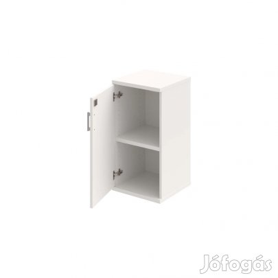 Zárható irodai szekrény Strong SZ2 4001L fehér