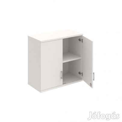 Zárható irodai szekrény Strong SZ2 8001H fehér