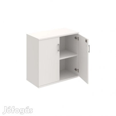 Zárható irodai szekrény Strong SZ2 8001 fehér