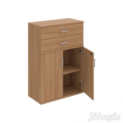 Zárható irodai szekrény Strong SZ3 8003 meggy
