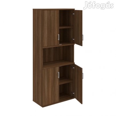 Zárható irodai szekrény Strong SZ5 8005 dió