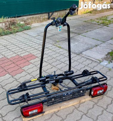 Zárható kerékpárszállító vonóhorogra szerelhető