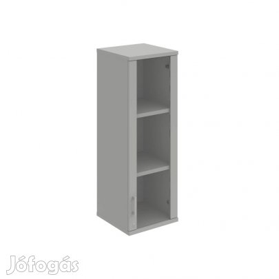 Zárható üveges vitrin Strong SZ3 4002PH szürke