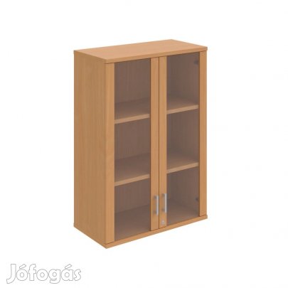 Zárható üveges vitrin Strong SZ3 8004H bükk