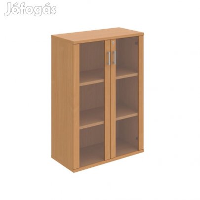 Zárható üveges vitrin Strong SZ3 8004 bükk