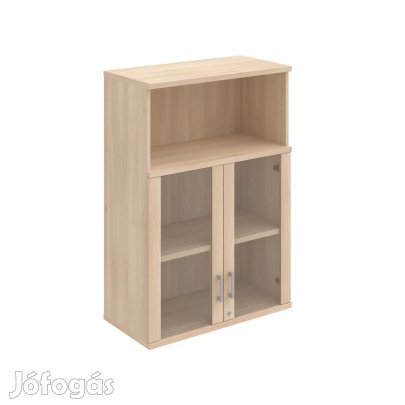 Zárható üveges vitrin Strong SZ3 8005H akác